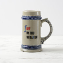 Amo a mi hija autística - diseñe la serie tazas