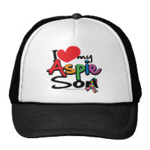 Amo a mi hijo de Aspie Gorro De Camionero