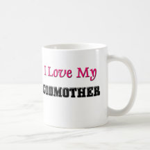 Amo a mi madrina tazas de café