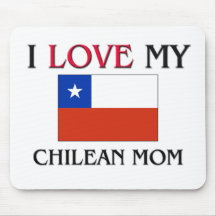 Amo a mi mamá chilena alfombrilla de raton