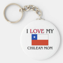 Amo a mi mamá chilena llaveros personalizados