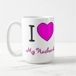 Amo a mi marido tazas