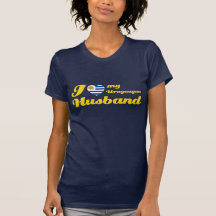 Amo a mi marido uruguayo camisetas