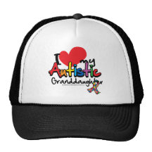 Amo a mi nieta autística gorro