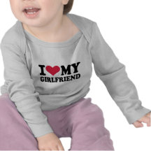 Amo a mi novia camiseta