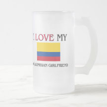 Amo a mi novia colombiana tazas de café