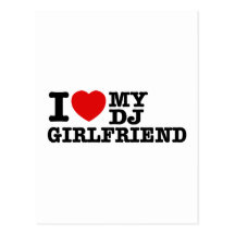 Amo a mi novia de DJ Tarjetas Postales