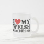 Amo a mi novia Galés Taza De Café