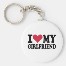 Amo a mi novia llavero personalizado