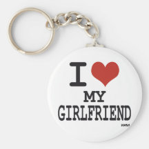 Amo a mi novia llavero personalizado