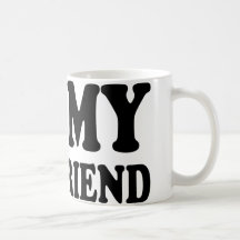 Amo a mi novia taza de café