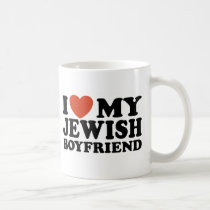 Amo a mi novio judío tazas