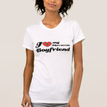 Amo a mi novio marroquí camiseta