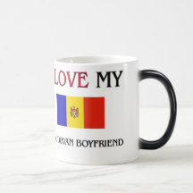 Amo a mi novio moldavo taza de café