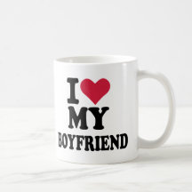 Amo a mi novio taza