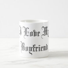 Amo a mi novio taza
