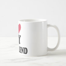 Amo a mi novio tazas de café
