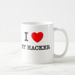 Amo a mi pirata informático taza de café