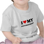 Amo a mi psicólogo camisetas