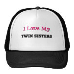Amo a mis gemelos gorra