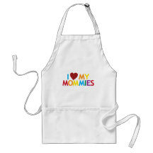 Amo a mis mamás delantales
