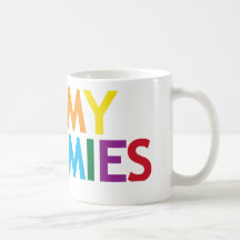 Amo a mis mamás taza