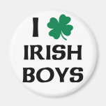 Amo a muchachos irlandeses imanes para frigoríficos