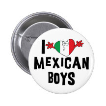 Amo a muchachos mexicanos pins