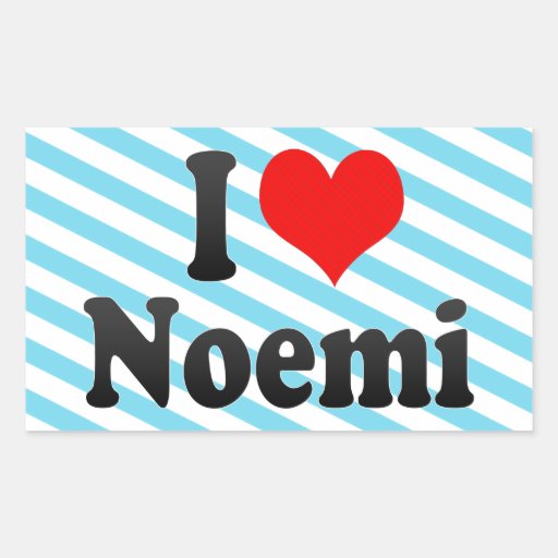 Amo a Noemi Pegatinas
