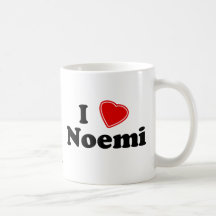 Amo a Noemi Tazas De Café