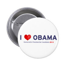 Amo a Obama Pin