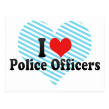 Amo a oficiales de policía postales