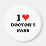 Amo a Pass de los doctores Imán De Frigorífico