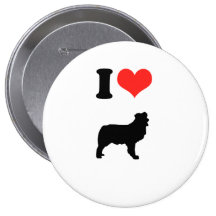 Amo a pastores australianos pin