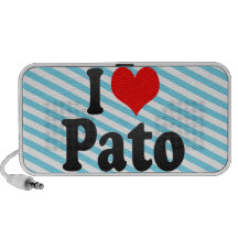 Amo a Pato iPod Altavoz