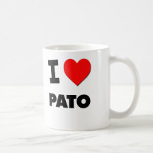 Amo a Pato Tazas