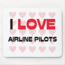 AMO A PILOTOS DE LA LÍNEA AÉREA TAPETES DE RATÓN