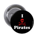 Amo a piratas pin