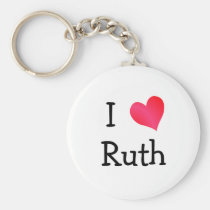 Amo a Ruth llaveros