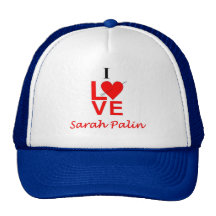 Amo a Sarah Palin Gorro De Camionero