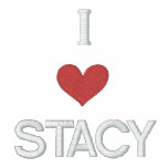 "AMO A STACY"---  PARA EL DÍA DE SAN VALENTÍN SUDADERA BORDADA