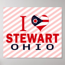 Amo a Stewart, Ohio Impresiones