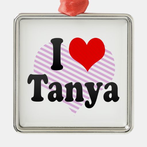 Amo a Tania Ornamentos De Reyes Magos