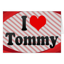 Amo a Tommy Tarjetas