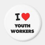Amo a trabajadores de la juventud imán