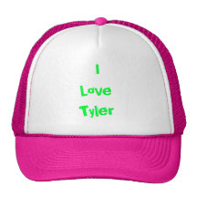 Amo a Tyler Gorros Bordados