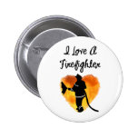 Amo a un bombero pin