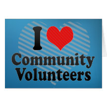 Amo a voluntarios de la comunidad felicitacion 