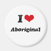 Amo aborigen iman de nevera