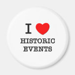 Amo acontecimientos históricos imanes de nevera